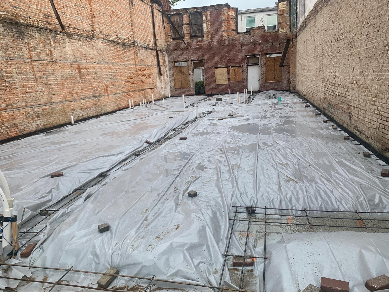 Finished Concrete Driveway Project